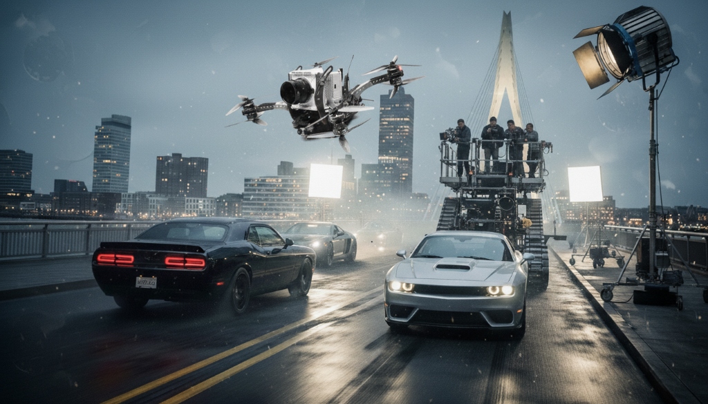 FPV Drones Action Film Set