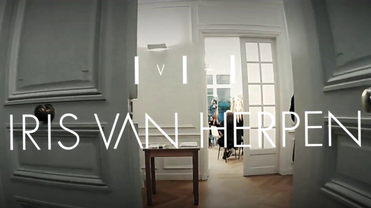 Iris van Herpen Fashion show drone tour